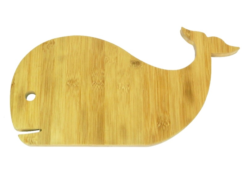 Exquisite Bamboo Whale Charcuterie Board - Sustainable Serving Platter